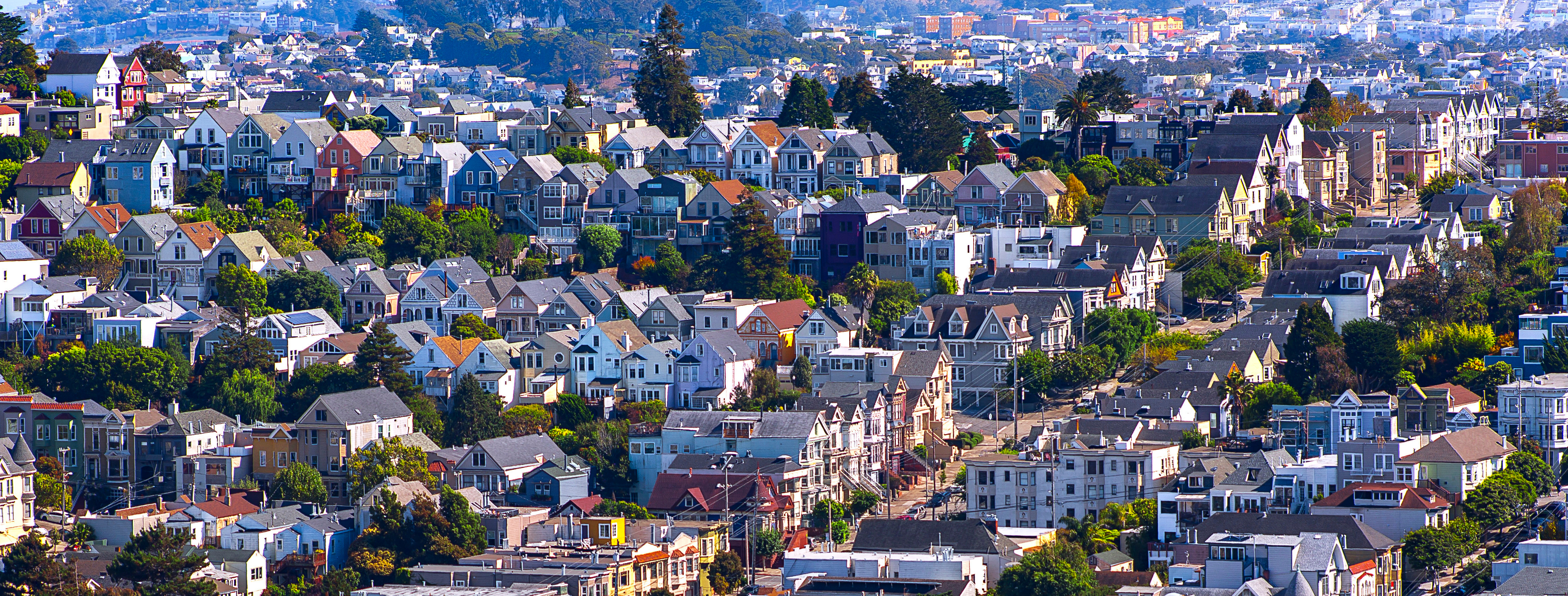 san francisco hill with houses