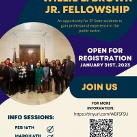 willie l. brown jr. fellowship flyer information included in news story